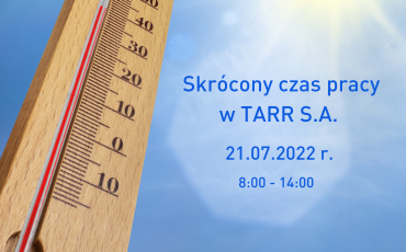 skrócony czas pracy 